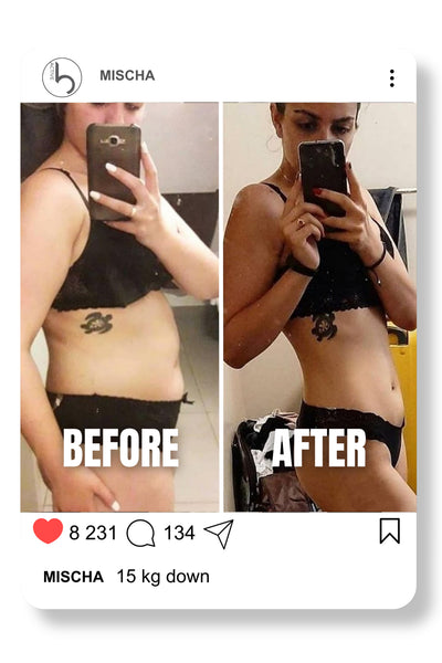 Mischa, 15 kg down